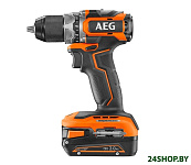Картинка Дрель-шуруповерт AEG Powertools BS 18SBL-202C 4935472277 (с 2-мя АКБ, кейс)