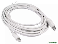 Картинка Кабель Buro USB2.0-AM/BM-5M-MG (5 м)