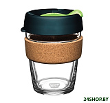 Картинка Многоразовый стакан KeepCup Brew Cork M Black 340мл (темно-синий)
