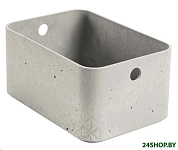 Картинка Ящик для хранения Curver S Beton 243404 (4л, серый)