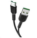Картинка Кабель Hoco X33 microUSB (черный)