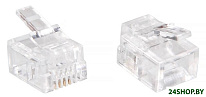 Картинка Коннектор Buro TLUS-037 RJ-11 (100 шт)