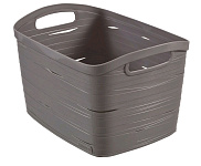 Картинка Корзина Curver Ribbon 21L (серый) 221187