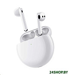Картинка Наушники Huawei FreeBuds 4 (керамический белый)