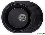 Картинка Кухонная мойка Granula 5802 (шварц)