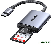 Картинка Карт-ридер UGREEN CM401 80888 Space Gray