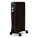 Картинка Масляный радиатор Ballu Classic black BOH/CL-07BRN 1500 (7 секций)