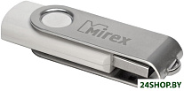 Картинка USB Flash Mirex SWIVEL WHITE 8GB (13600-FMUSWT08)