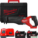 Сабельная пила Milwaukee Fuel M18 M18FSZ-502X 4933478291 (с 2-мя АКБ, кейс)