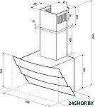 Inga 600 push button (черный/нержавеющая сталь)