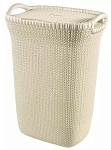 Картинка Корзина для белья Curver KNIT 03676-X64-00 (белый)