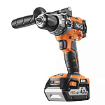 Картинка Ударный шуруповерт AEG Powertools BSB 18C2BL LI-402C 4935464097 (с 2-мя АКБ, кейс)