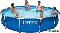 Картинка Бассейн каркасный INTEX Metal Frame Pool 366х76 см арт. 28210/56994