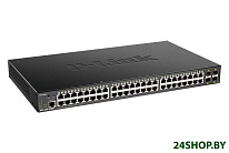 Картинка Коммутатор D-Link DGS-1250-52XMP/A1A
