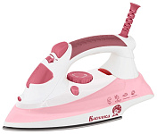 Картинка Утюг Василиса У5-2000 (белый/темно-розовый)