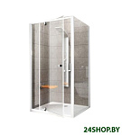 Картинка Душевая стенка Ravak Pivot PPS 80 (серебристый/прозрачное)