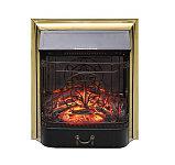 Картинка Электрокамин Royal Flame Majestic FX M (черный/латунь)