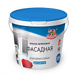 Картинка Краска Olecolor Водно-диспрессионная фасадная 7 кг (супербелый) (О1869000)