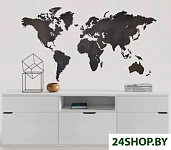 Карта мира XL 3203 (черный)