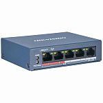 Картинка Неуправляемый коммутатор Hikvision DS-3E0105P-E/M(B)