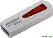 Картинка USB Flash Smart Buy Iron 128GB (белый) (SB128GBIR-W3)