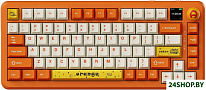 AK820 Max Plus (оранжевый/белый, Ajazz Avocado)