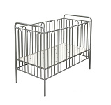 Картинка Детская кроватка Polini Kids Vintage 110 (серебристый)