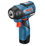 Картинка Ударный гайковерт Bosch GDS 12V-115 06019E0103 (с 2-мя АКБ, кейс)