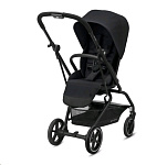 Картинка Детская прогулочная коляска Cybex Eezy S Twist+2 (Deep Black/Black)