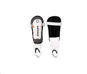 Картинка Щитки футбольные FORA 8662-BK-SR