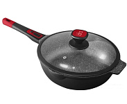 Картинка Сковорода LARA Monaco Noir LR01-61-28