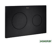 Картинка Панель смыва Roca PL10 Dual (One) A890189206 (черный матовый)