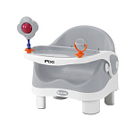 Картинка Стульчик для кормления Bertoni Pixi Grey and White (10100280003)