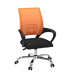 Картинка Кресло LoftyHome Staff (черный/оранжевый)