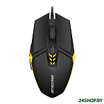 Картинка Мышь Jet.A OM-U58 (черный/желтый)