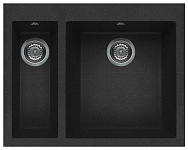 Картинка Кухонная мойка Elleci Quadra 150 Nero Pietra G54