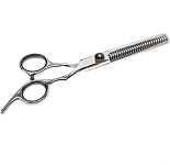 Картинка Ножницы для стрижки животных Ferplast Gro 5784 Premium / 85784899 (филировочные)