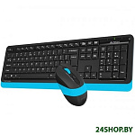Картинка Клавиатура + мышь A4Tech Fstyler FG1010 Blue
