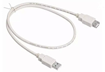 Картинка Кабель Buro USB2.0-AM-AF-0,75M (0.75 м)