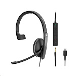 Картинка Офисная гарнитура Sennheiser SC 135 USB-C
