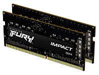 Картинка Оперативная память Kingston FURY Impact 2x16GB DDR4 SODIMM PC4-21300 KF426S16IBK2/32