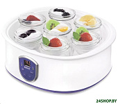 Картинка Йогуртница Kitfort KT-2088-1 (бело-фиолетовая)