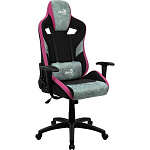 Картинка Кресло AeroCool Count Teal Green (черный/зеленый)
