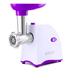 Картинка Мясорубка KITFORT КТ-2111-1 (белый/фиолетовый)