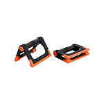 Картинка Упоры для отжиманий Starfit BA-304 (черный/оранжевый)