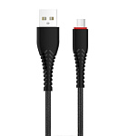 Картинка Кабель XIPIN LX18 microUSB (черный)