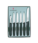 Картинка Набор кухонных ножей Victorinox Swiss Classic (5.1113.6) (черный)