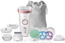 Картинка Эпилятор Braun Silk-epil 9 SkinSpa SensoSmart 9/990 Wet&Dry