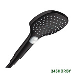 Картинка Душевая лейка Hansgrohe Raindance Select 120 Air 26520670 (черный матовый)