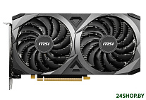 Картинка Видеокарта MSI GeForce RTX 3060 Ti Ventus 2X 8G OCV1 LHR